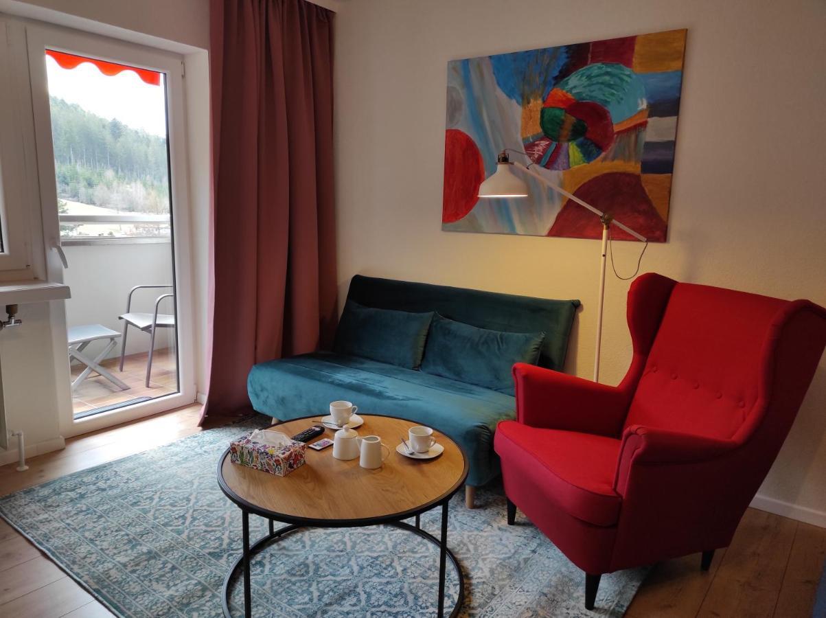 Ferienwohnung Vogelnest Im Schwarzwald Baiersbronn Dış mekan fotoğraf