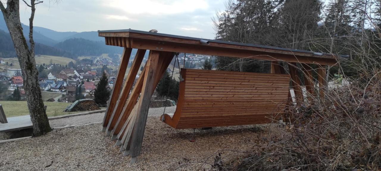 Ferienwohnung Vogelnest Im Schwarzwald Baiersbronn Dış mekan fotoğraf